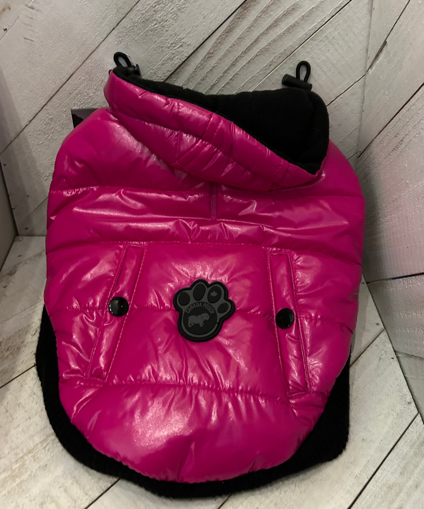 Canada Pooch Shiny Puffer Vest