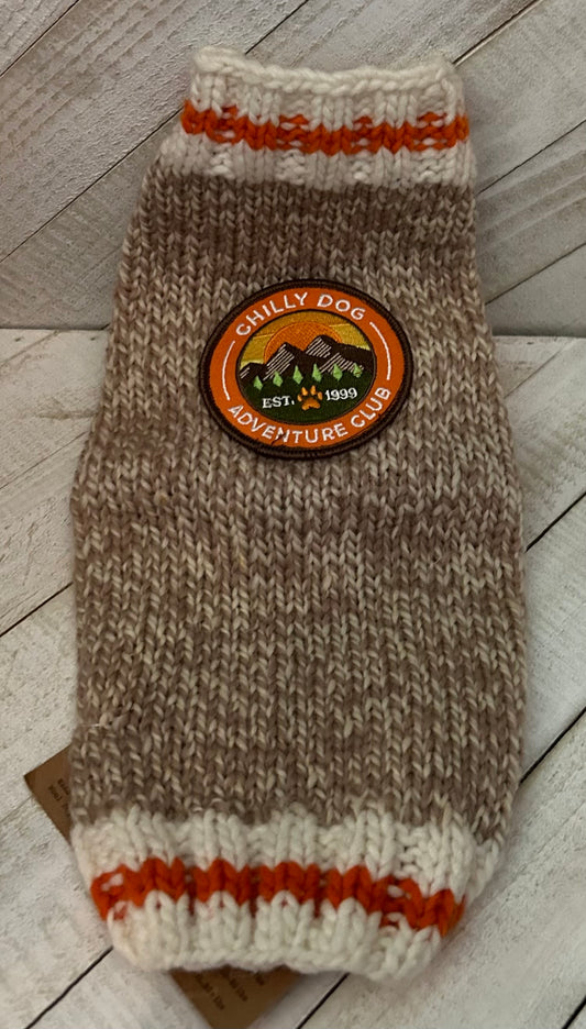 Chilly Dog Adventure Club Sweater