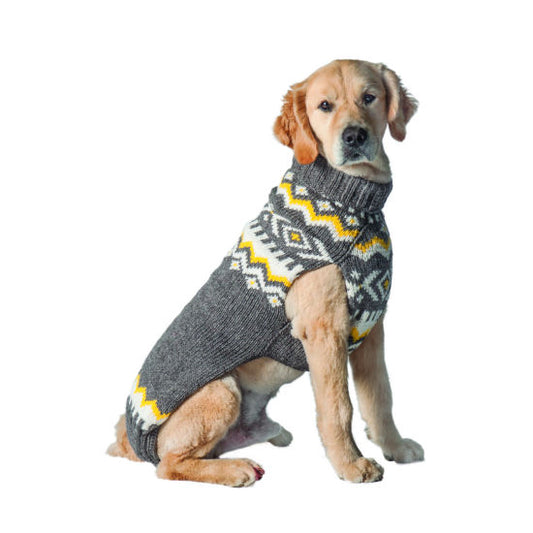 Chilly Dog Grey Nordic Sweater