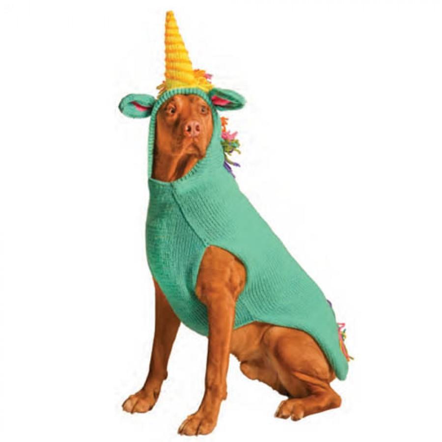 Chilly Dog Unicorn Hoodie Sweater