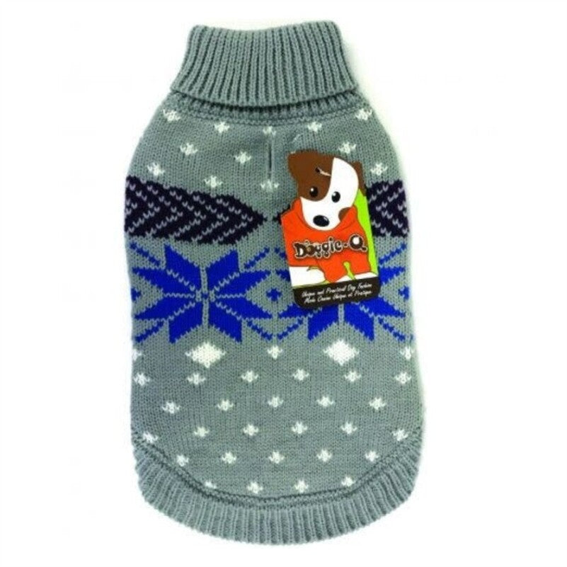 Doggie-Q Snowflake Sweater