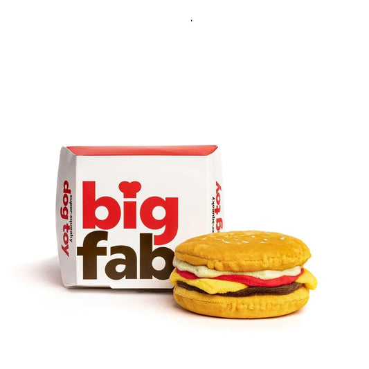 Fab Dog Foodies Big Fab Cheeseburger