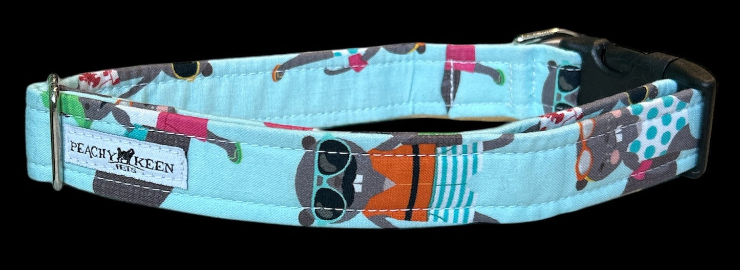 Peachy Keen Beach Beavers Collar