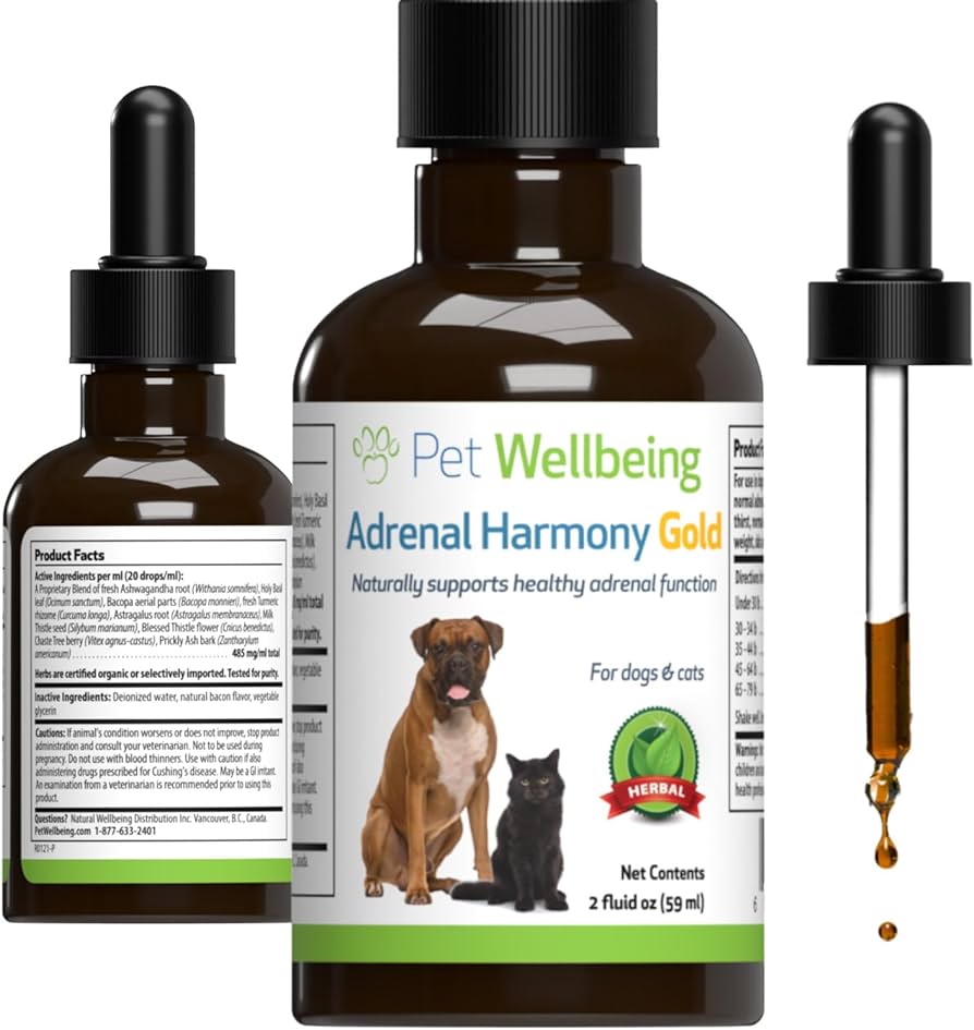 Pet Wellbeing Adrenal Harmony Gold