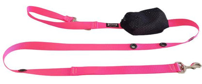 Smoochy Poochy Nylon Hands Free Leash Single Colour