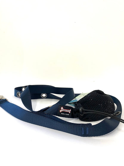 Smoochy Poochy Nylon Hands Free Leash Single Colour