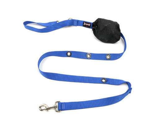 Smoochy Poochy Nylon Hands Free Leash Single Colour