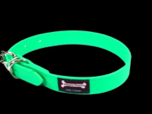 Smoochy Poochy Buckle Poly Vinyl Collar - 5/8" width