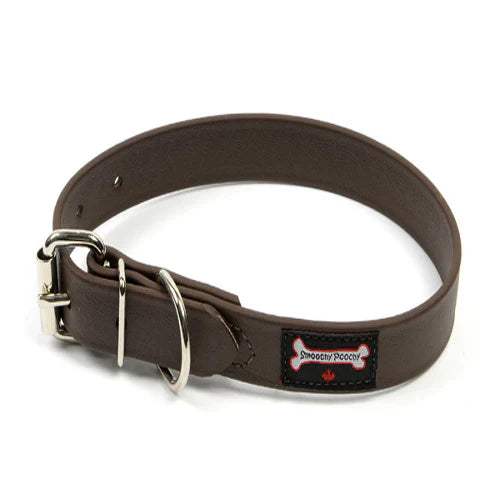 Smoochy Poochy Buckle Poly Vinyl Collar - 1" width sizes 14 - 22