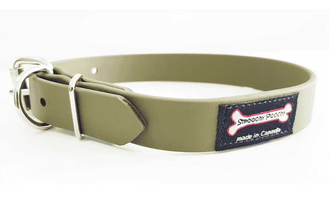 Smoochy Poochy Buckle Poly Vinyl Collar - 5/8" width