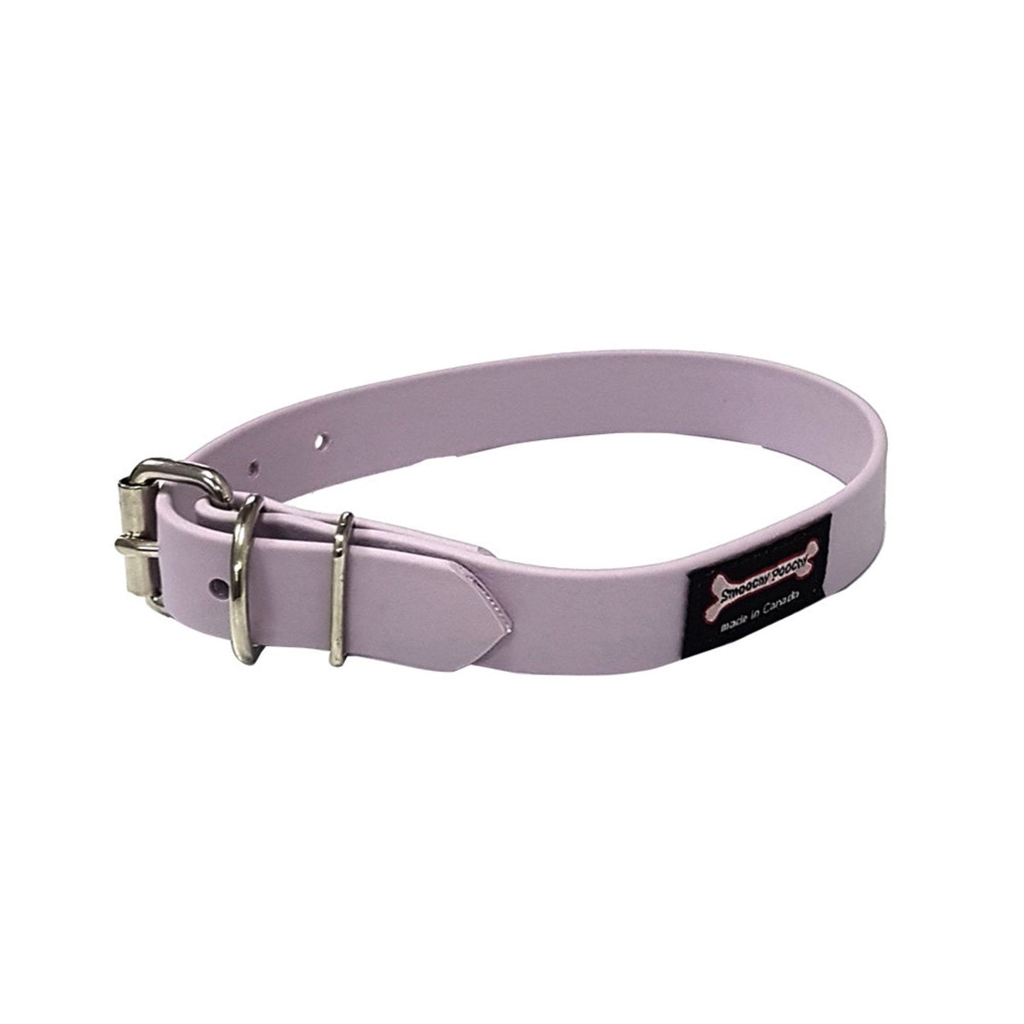 Smoochy Poochy Buckle Poly Vinyl Collar - 1" width sizes 14 - 22