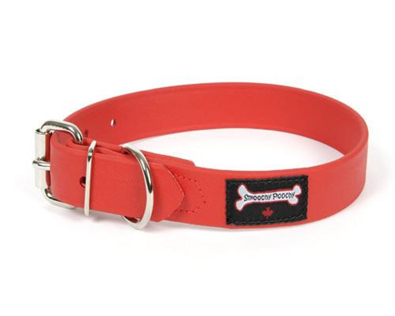 Smoochy Poochy Buckle Poly Vinyl Collar - 1" width sizes 14 - 22