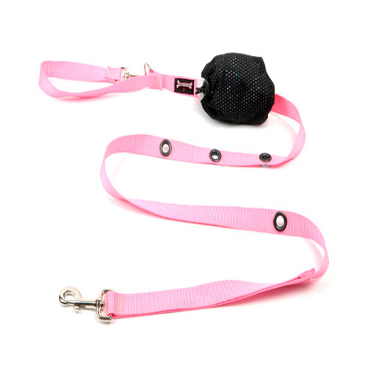 Smoochy Poochy Nylon Hands Free Leash Single Colour