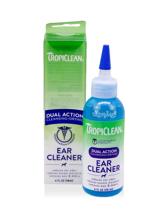 Tropiclean Dual Action Ear Cleaner for Pets